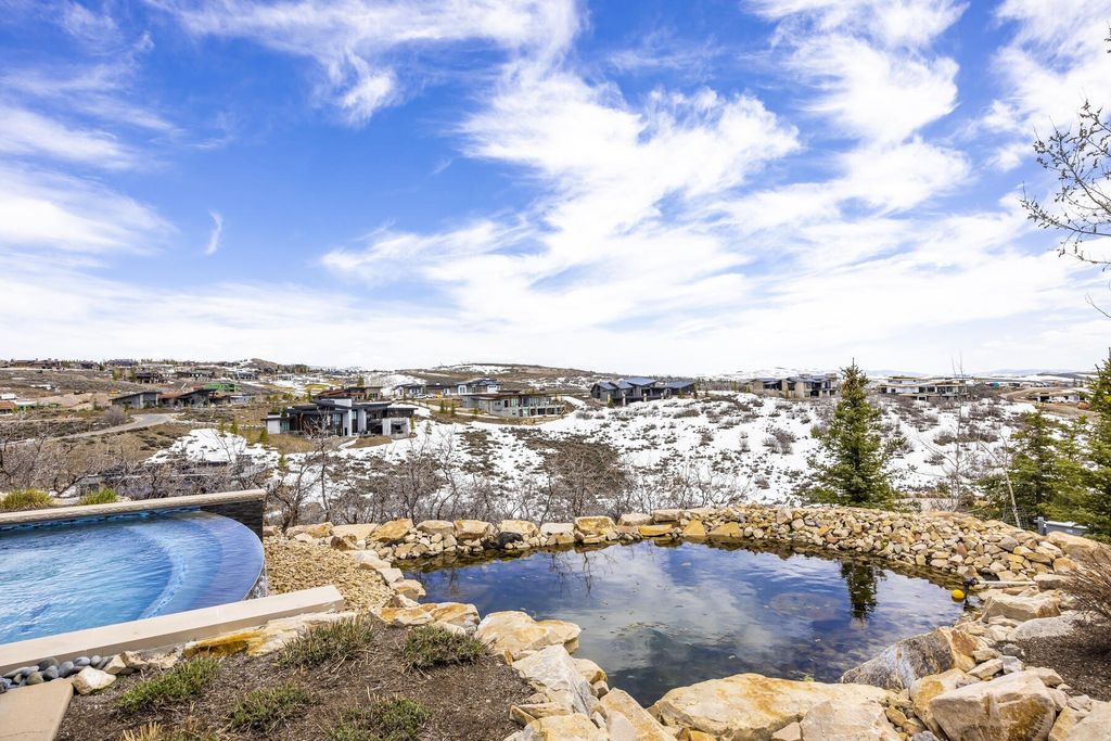 Spectacular contemporary home with panoramic park city ski resort views in utah listed at 13. 5 million 38
