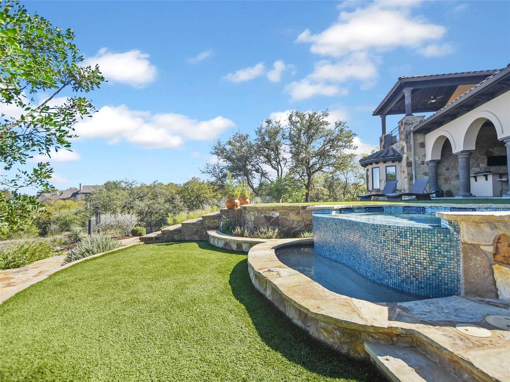 Spicewood waterfront luxury private estate with golf course views in barton creek lakeside offered at 3. 175 million 1