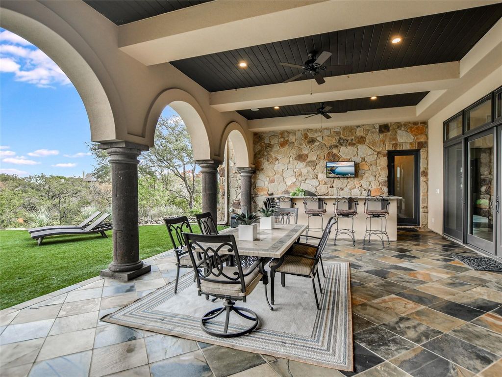 Spicewood waterfront luxury private estate with golf course views in barton creek lakeside offered at 3. 175 million 33
