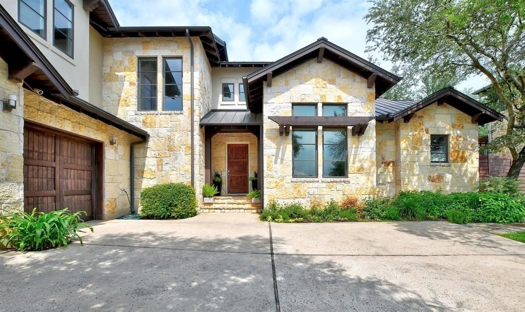 Stunning home in austin with abundant natural light and breathtaking backyard views priced at 2. 495 million 1