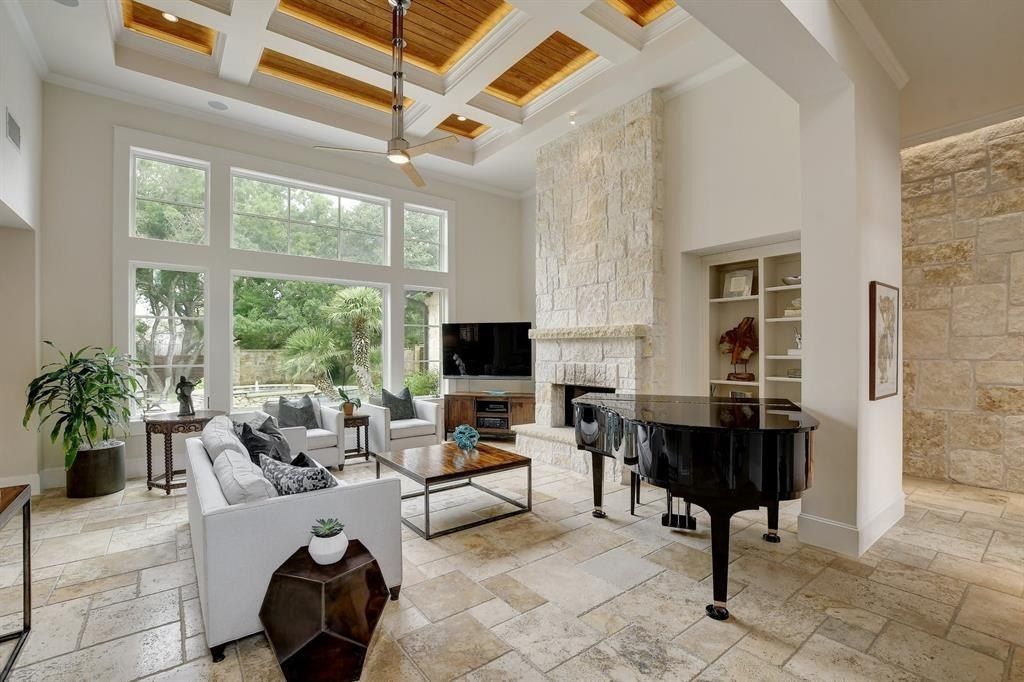 Stunning home in austin with abundant natural light and breathtaking backyard views priced at 2. 495 million 5