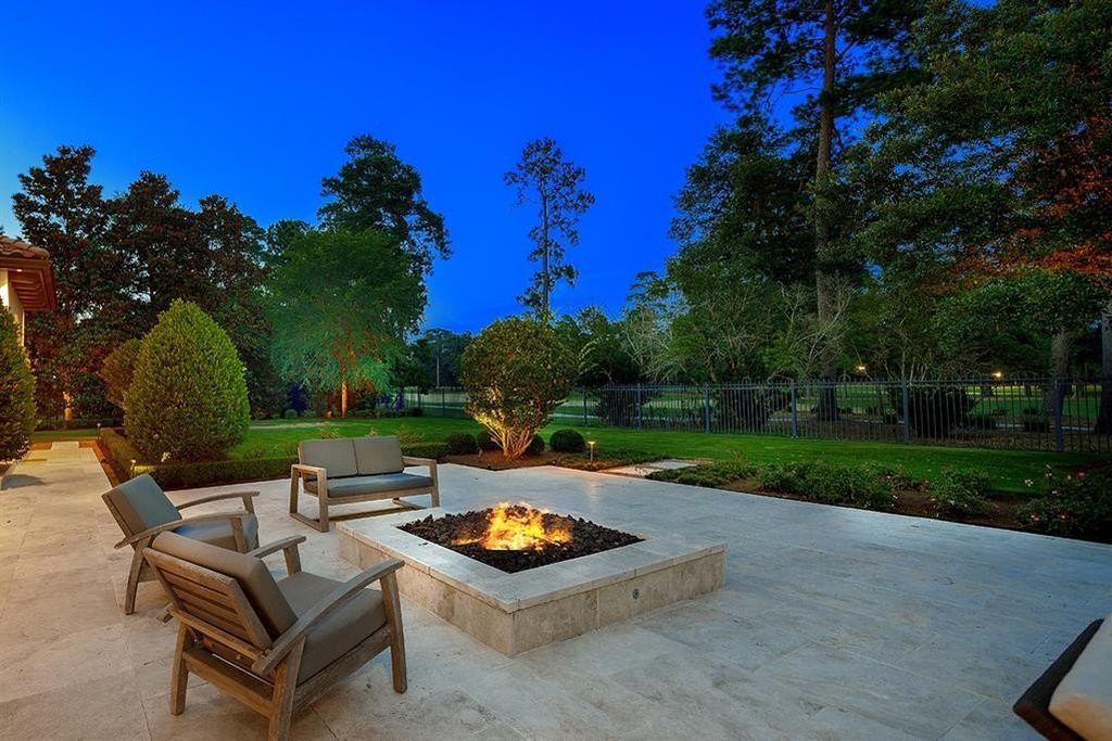 Stunning home with serene pond and golf course views in the woodlands texas listed at 5. 35 million 43