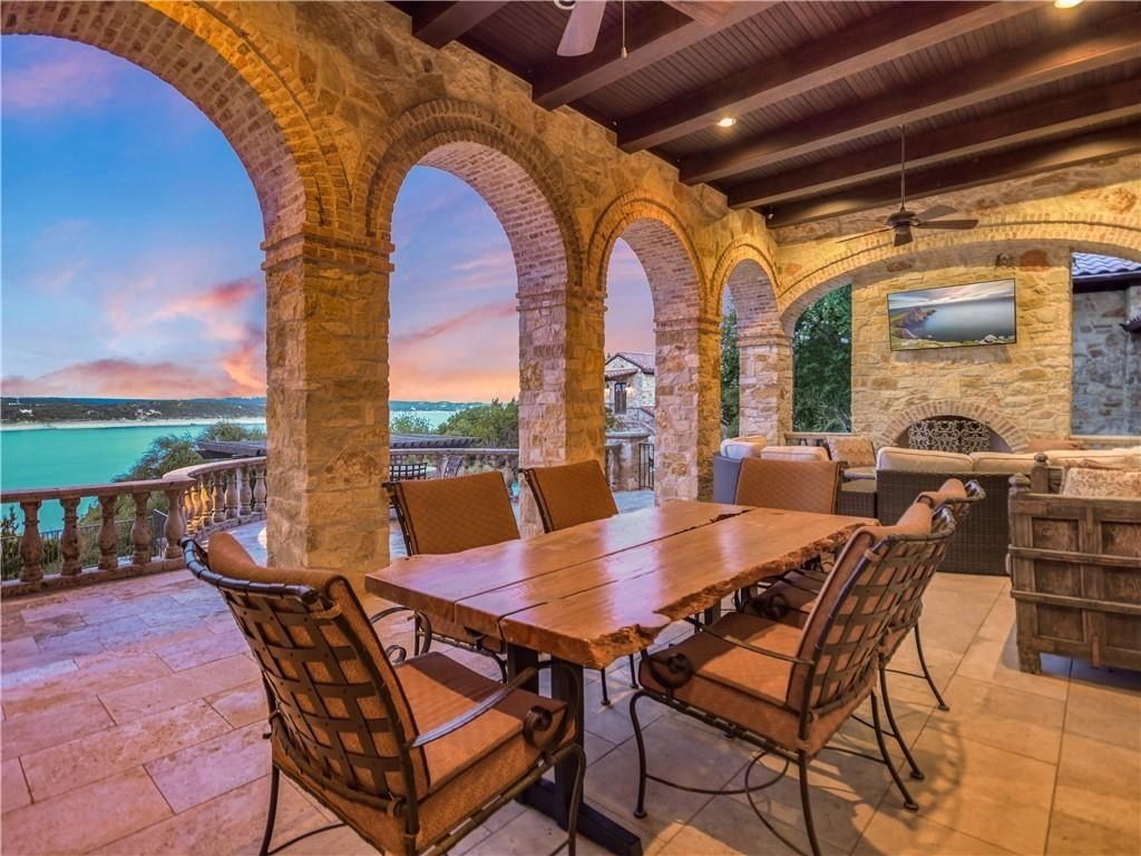 Stunning jauregui designed estate in the peninsula on north lake shore lake travis jonestown listed at 6. 99 million 22