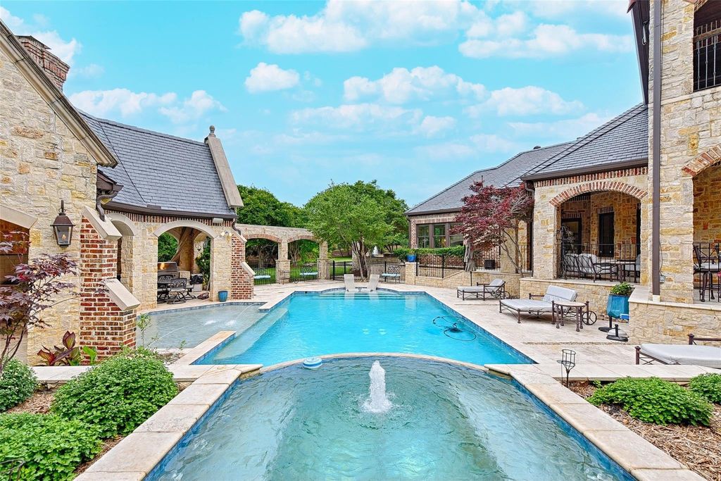 Texas tranquility: captivating gem in frisco's prestigious stonebriar creek estates, asking $6. 25 million