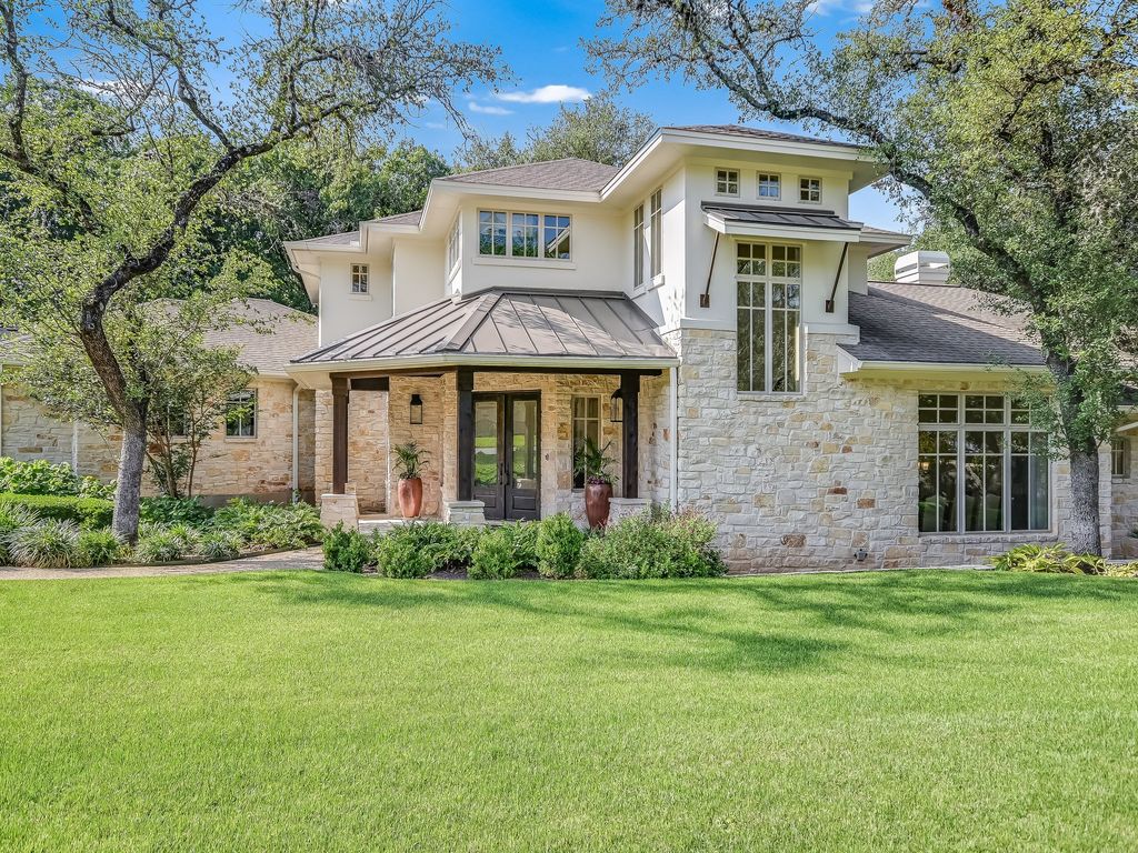 Timeless hill country charm meets contemporary luxury: exquisite austin, texas home seeking $2. 95 million