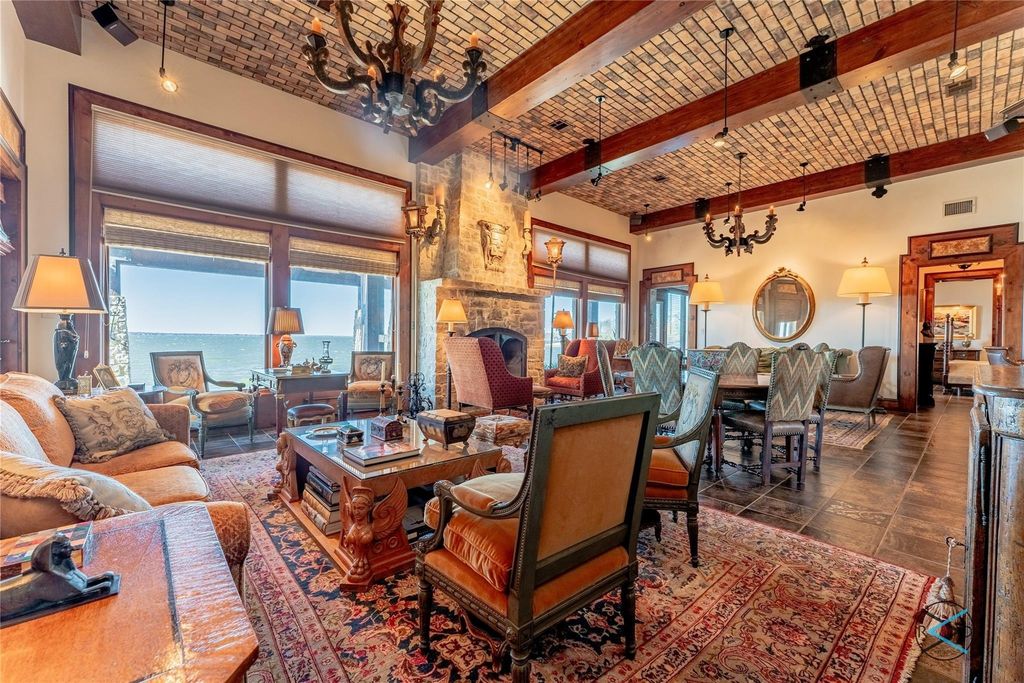 Tuscany inspired retreat in mabank a 3. 295 million gem boasting deep waterfront access on cedar creek lake 10