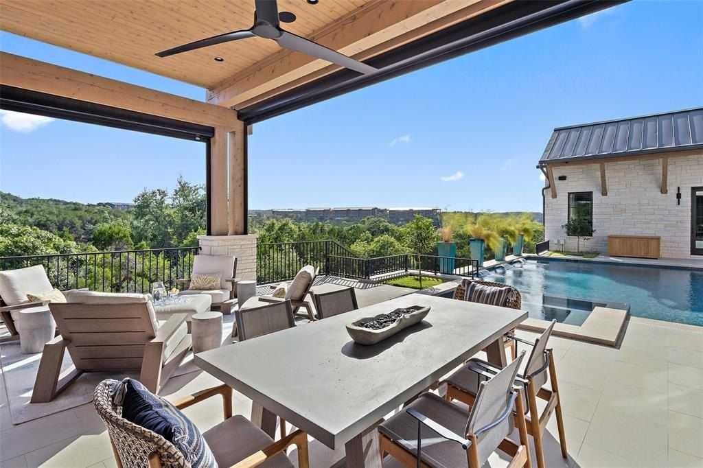 Ultimate austin luxury expansive 1. 06 acre property boasting superb outdoor living and sweeping hilltop views listed at 4. 525 million 21