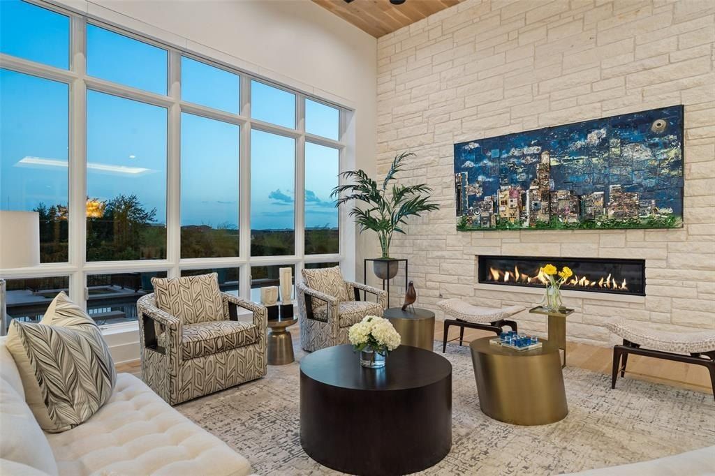 Ultimate austin luxury expansive 1. 06 acre property boasting superb outdoor living and sweeping hilltop views listed at 4. 525 million 6