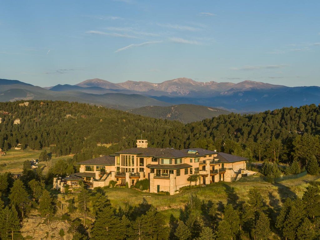Uniquely empowered mountaintop estate on 74. 5 acres of pure colorado lifestyle offered at 19. 998 million 1