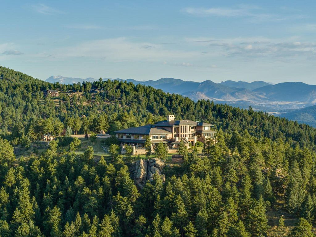 Uniquely empowered mountaintop estate on 74. 5 acres of pure colorado lifestyle offered at 19. 998 million 43