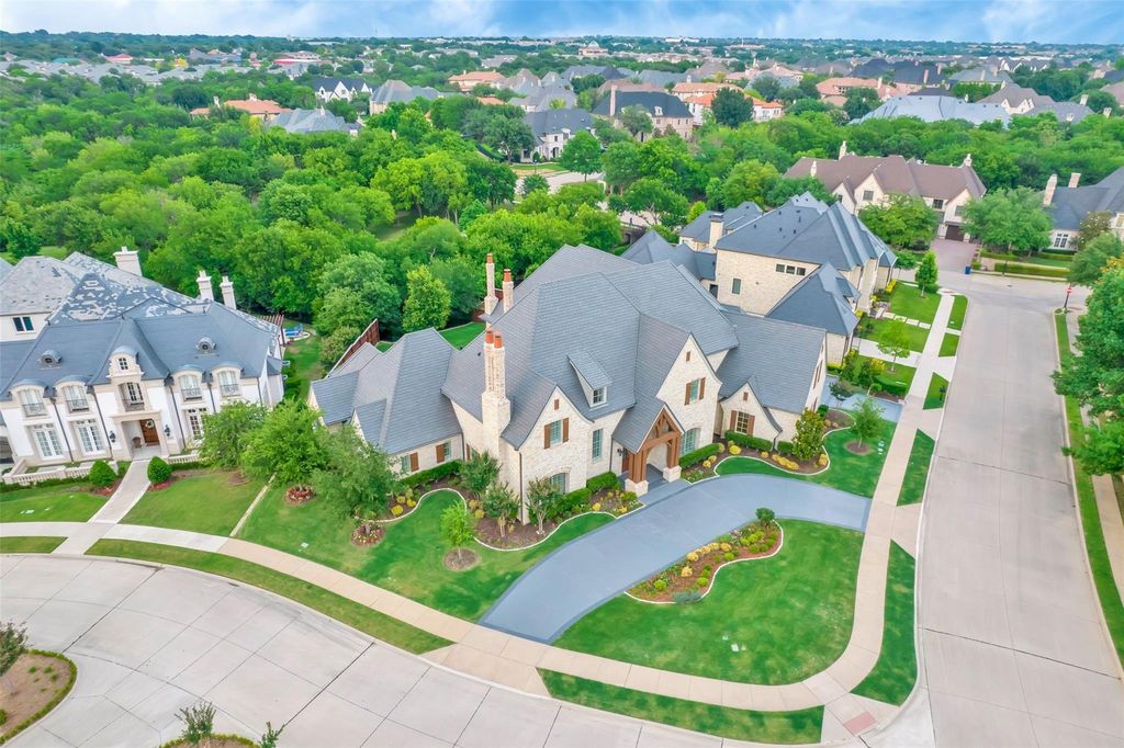 Unmatched luxury and convenience: $4,999,500 stunning sharif & munir traditional design in frisco, texas