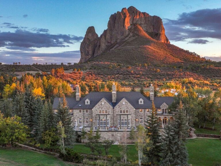 Unparalleled Colorado Luxury: Awe-Inspiring English Estate with Sweeping Needle Rock Views, Listed for $18 Million