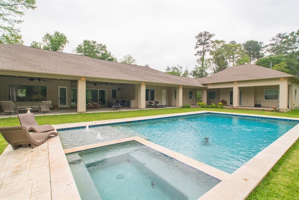 Unrestricted dream property in the woodlands magnificent custom home on 3. 24 acres listed at 2. 25 million 42