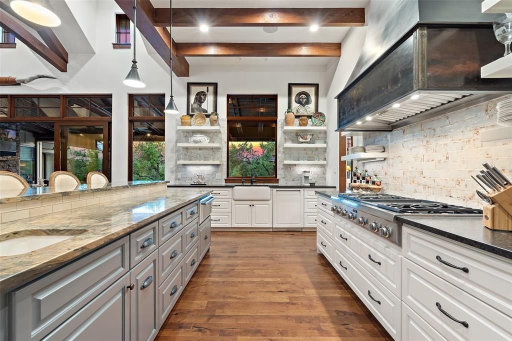 Unrivaled quality shines in every corner of this austin gem priced at 2. 8 million 4
