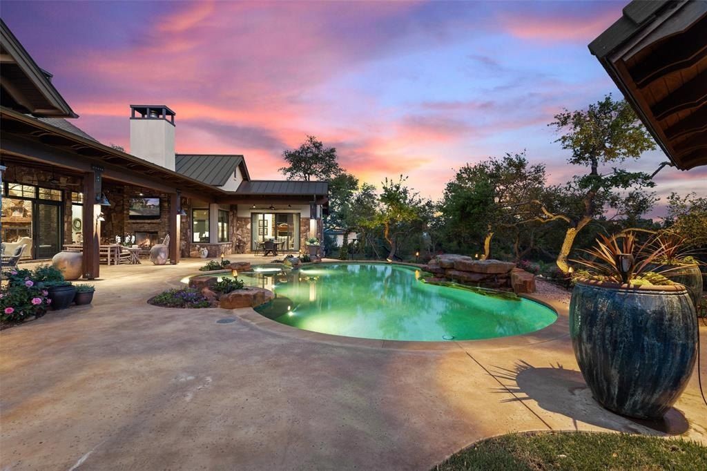 Unrivaled quality shines in every corner of this austin gem priced at 2. 8 million 6