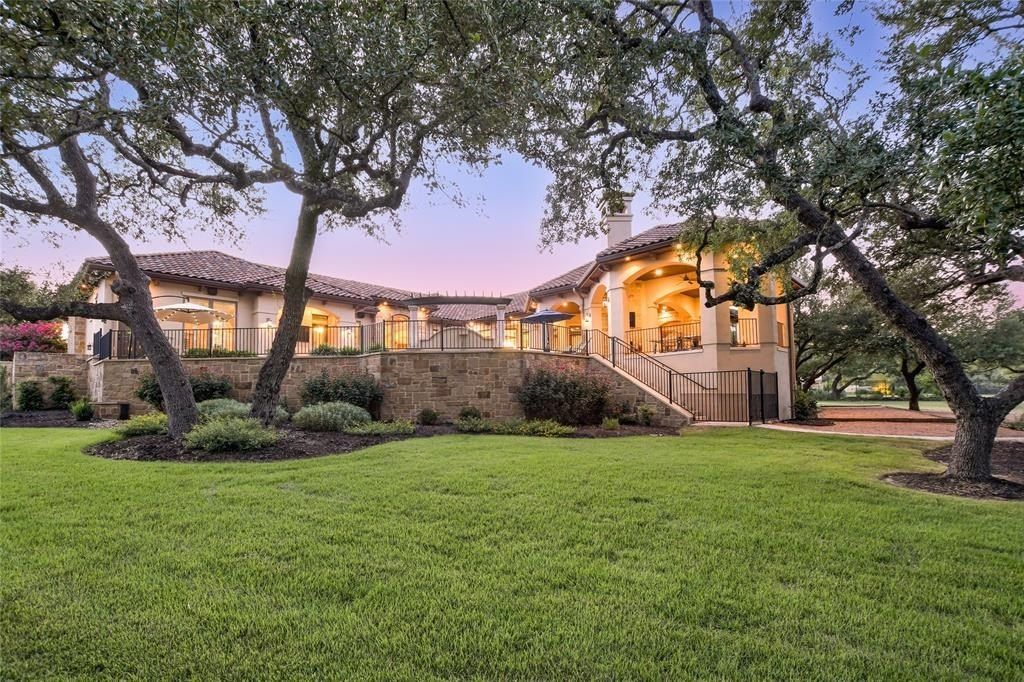 Unwind in eternal vacation: tuscan-style gem, perfect for indoor/outdoor hosting in austin, texas listed at $3. 2 million