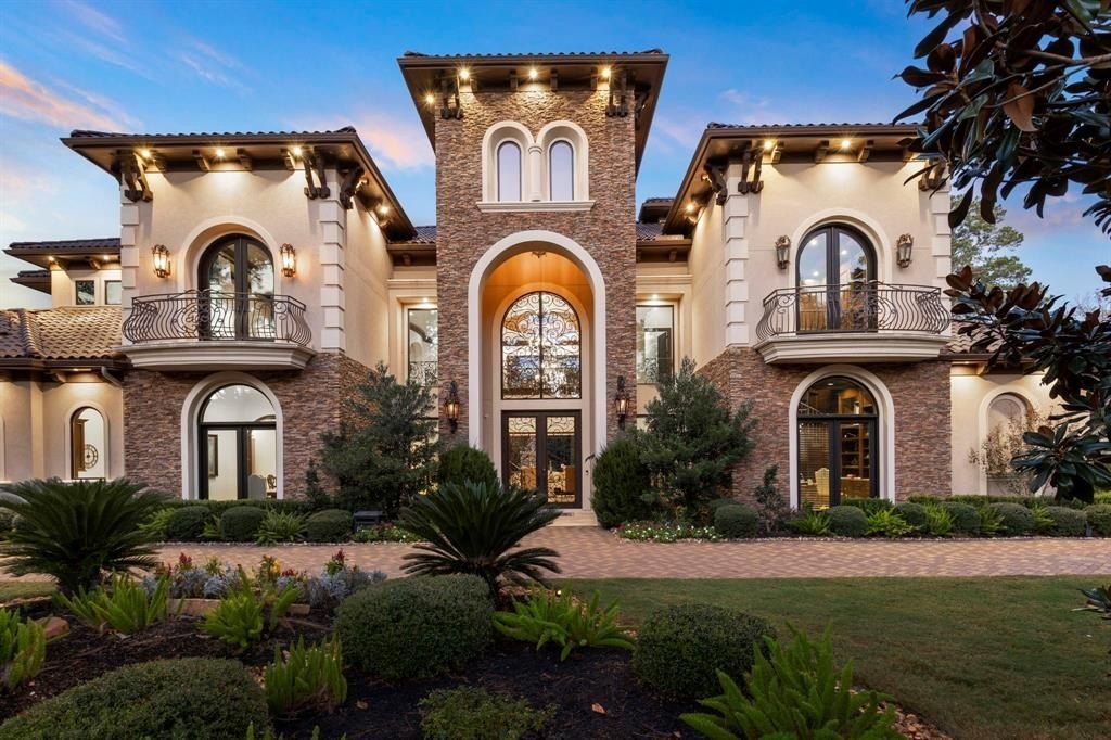 Your ultimate lifestyle haven sumptuous estate with stunning details at every turn the woodlands texas offered at 5. 299 million 1