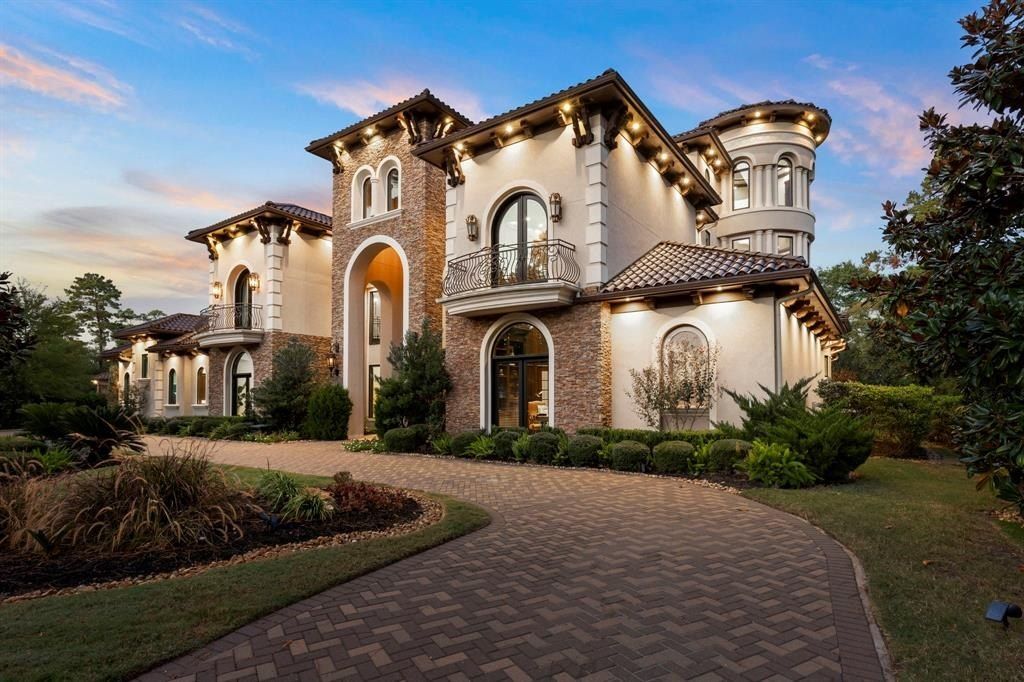 Your ultimate lifestyle haven sumptuous estate with stunning details at every turn the woodlands texas offered at 5. 299 million 3