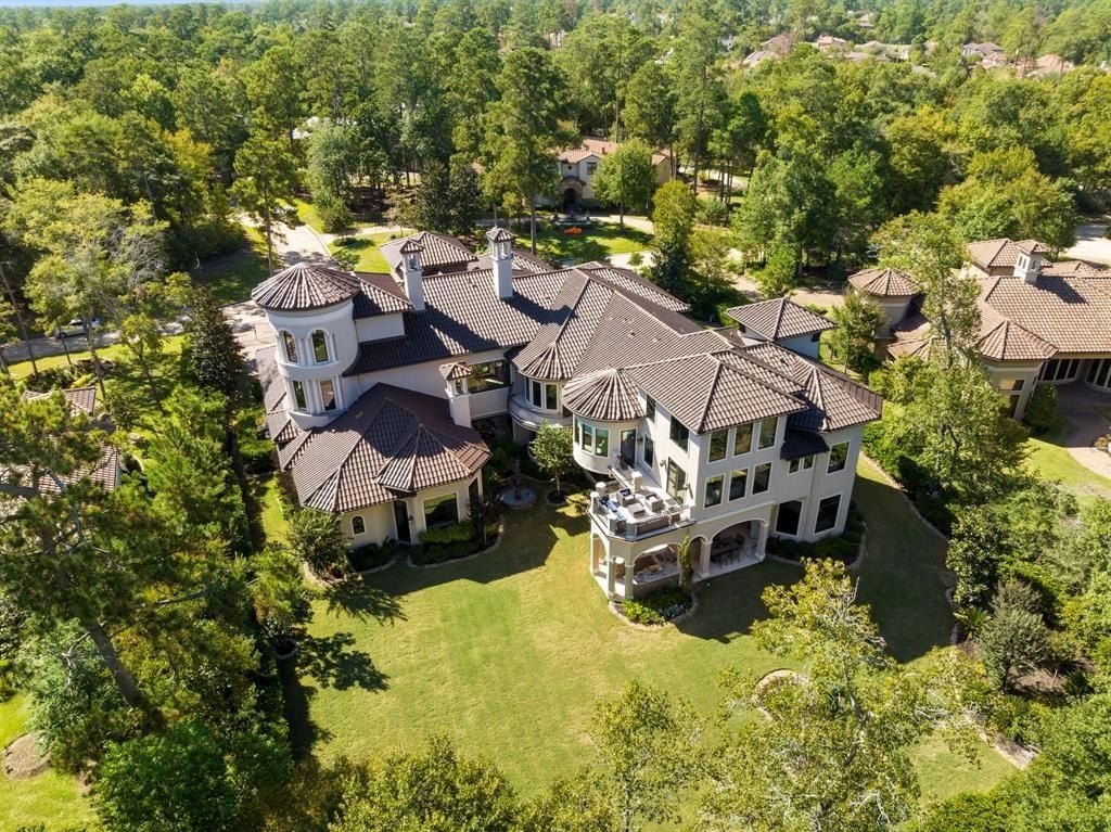 Your ultimate lifestyle haven sumptuous estate with stunning details at every turn the woodlands texas offered at 5. 299 million 47