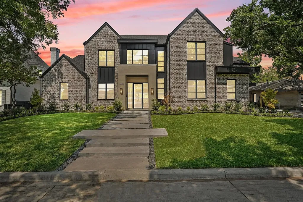 Sleek and Stylish Dallas Home Offers Perfect Combination of Modern Design and Luxury Living for Sale at $3,995,000