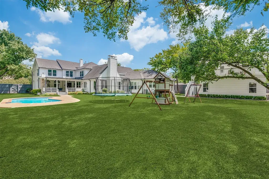 This Spacious Dallas Home Seamlessly Connects Interior Spaces for both Family Life and Entertaining for Sale at $2,695,000