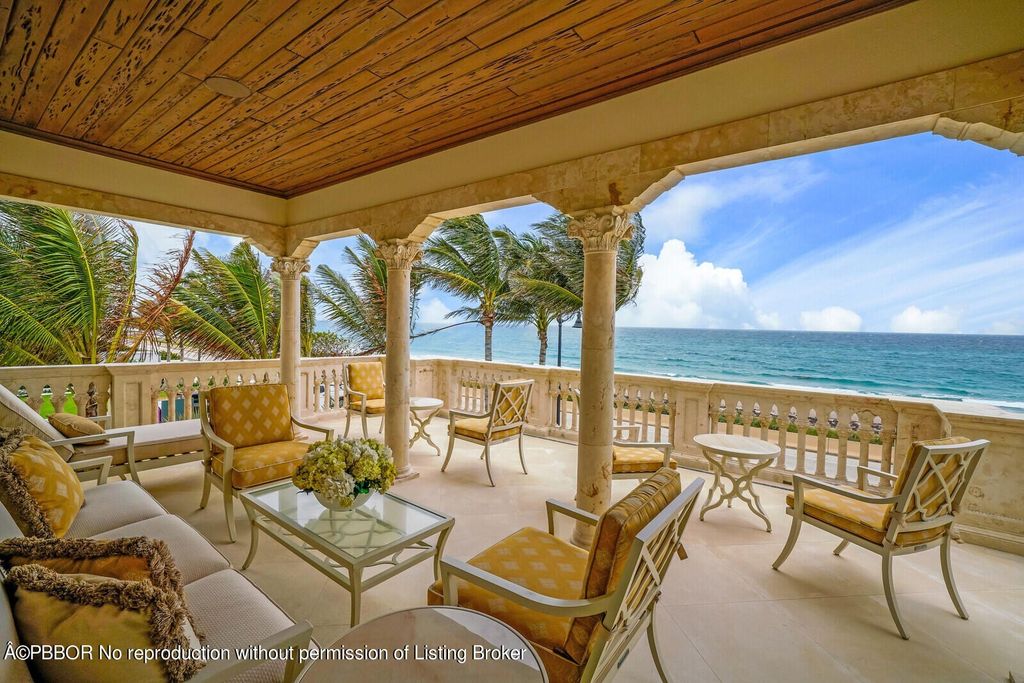 A mediterranean oceanfront villa in palm beach florida asking for 57. 85 million 30