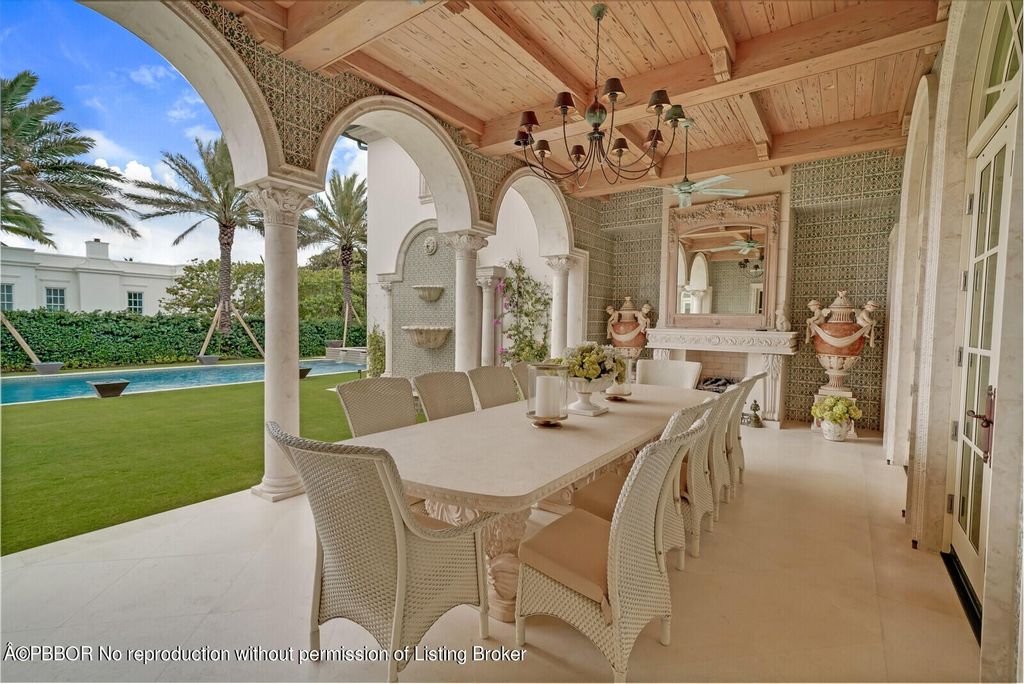 A mediterranean oceanfront villa in palm beach florida asking for 57. 85 million 44