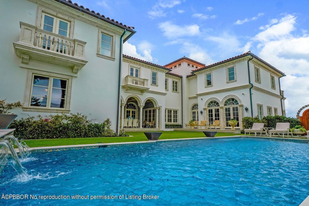 A Mediterranean Oceanfront Villa in Palm Beach, Florida Asking for $57.85 Million