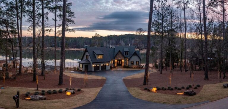 Architectural Marvel: Experience Ultimate Lake Living in This Alabama Gem by Mitch Ginn