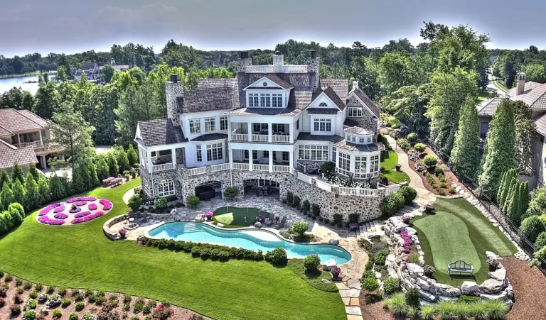 Classic New England Charm Estate on the Shores of Lake Norman North Carolina