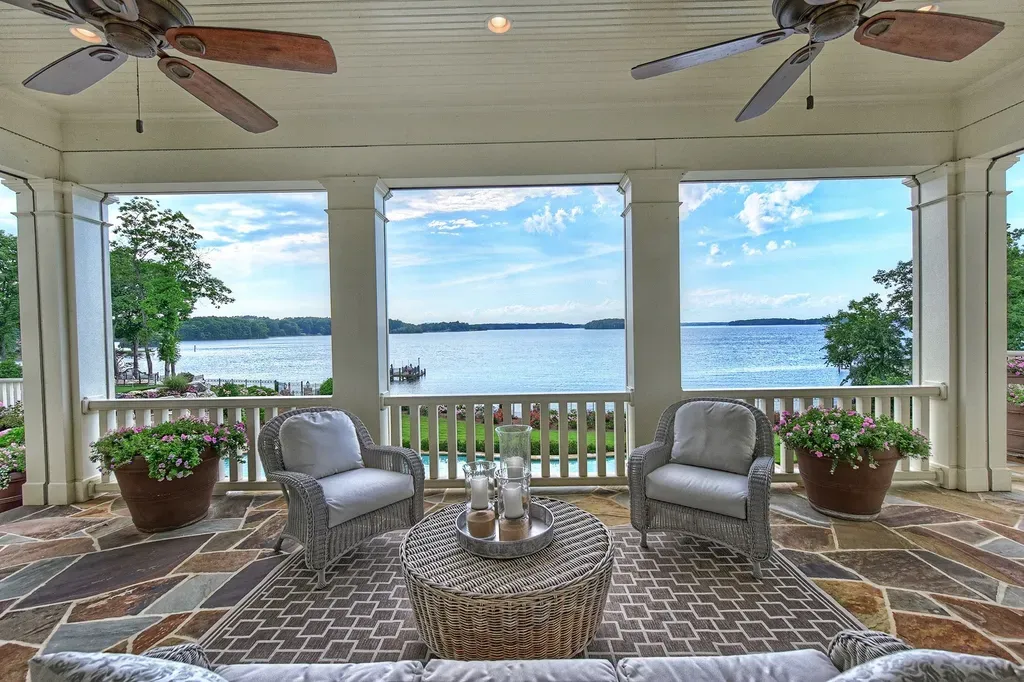Classic new england charm estate on the shores of lake norman north carolina 32 1