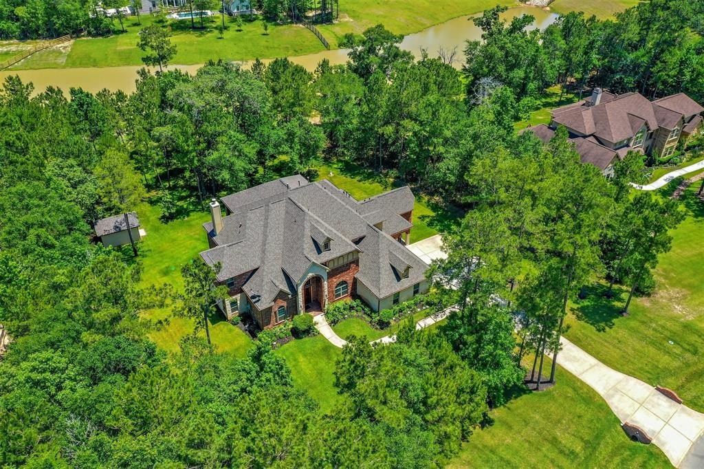 Elegance and charm await entertainers delight on 1. 5 acres in montgomery texas for 1. 45 million 47