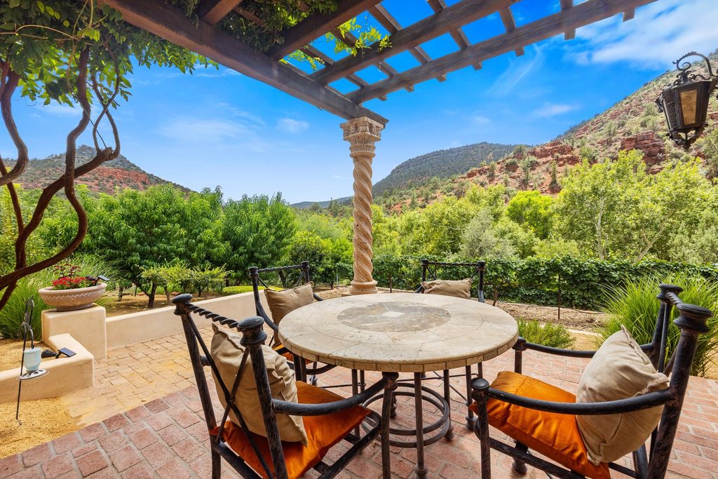 Embrace natures beauty 16. 5 million tuscan style villa in serene sedona arizona 25