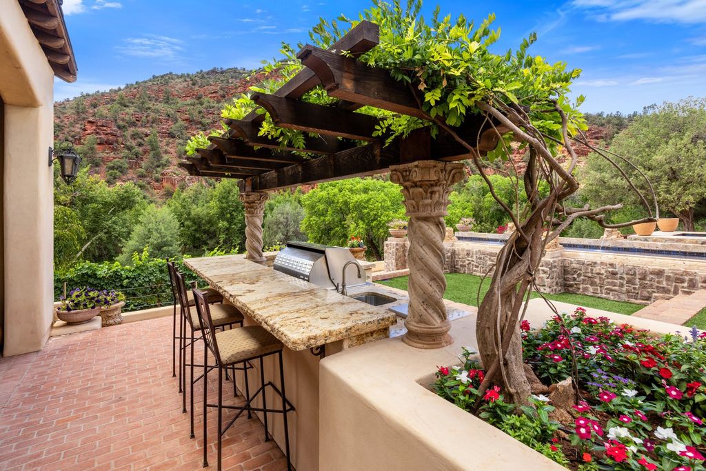 Embrace natures beauty 16. 5 million tuscan style villa in serene sedona arizona 29