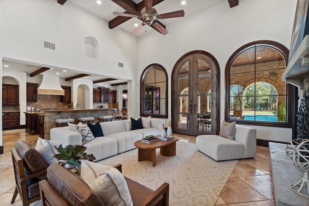 Exquisite austin texas home seamlessly blending indoor and outdoor living on a sprawling 1 acre lot priced at 4. 495 million 5