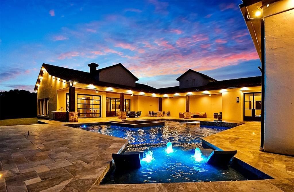 Extraordinary montgomery texas estate 20 acres of luxury living for 4. 5 million 48