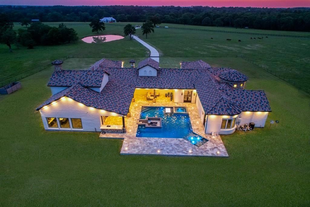 Extraordinary montgomery texas estate 20 acres of luxury living for 4. 5 million 50