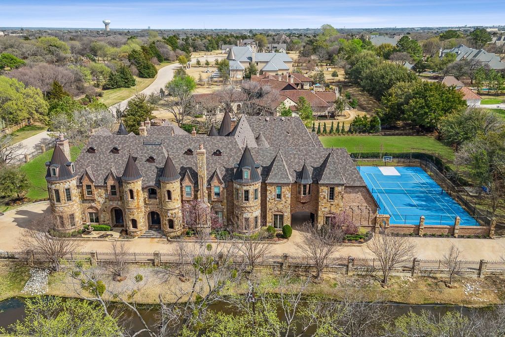 Impeccable architectural masterpiece a dream estate in southlake texas for 7. 85 million 42