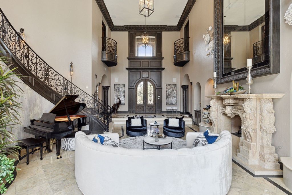 Impeccable architectural masterpiece a dream estate in southlake texas for 7. 85 million 48