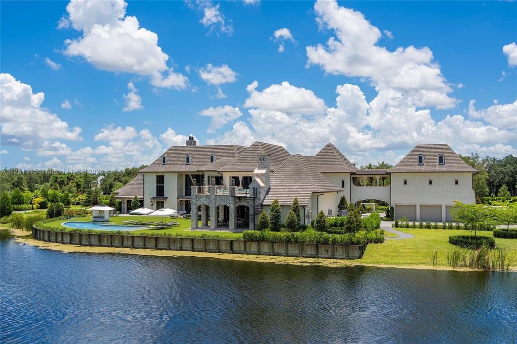Luxurious 11 acre estate with twin french country mansions and private lake in fort lauderdale florida listed at 47 million 39