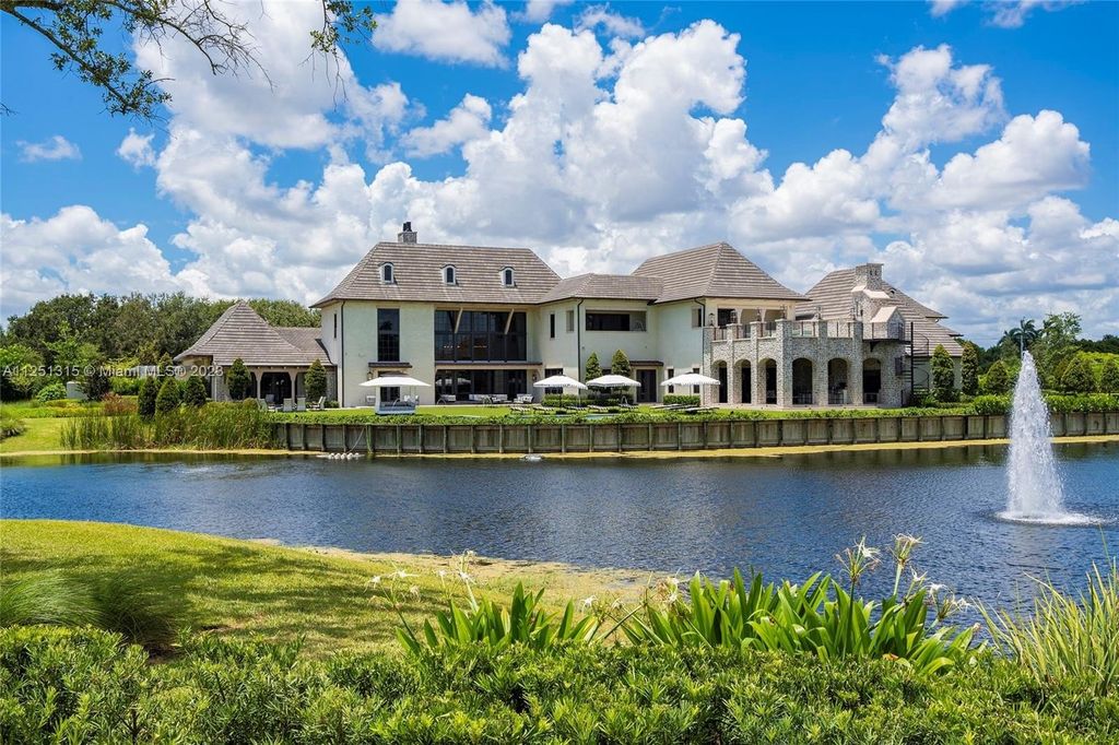 Luxurious 11 acre estate with twin french country mansions and private lake in fort lauderdale florida listed at 47 million 40