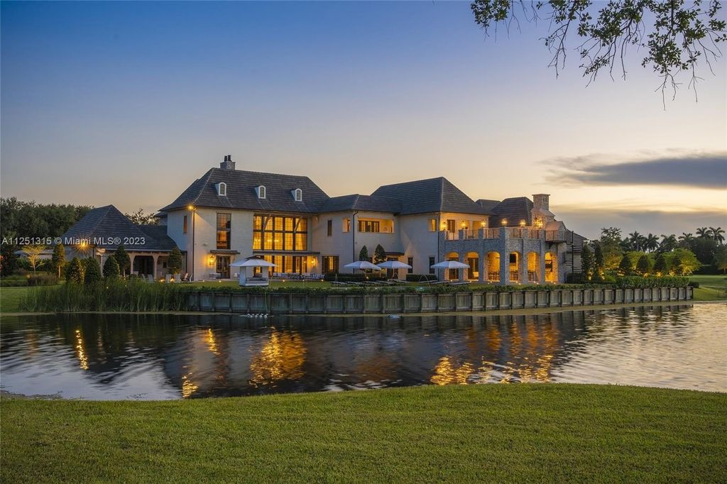 Luxurious 11 acre estate with twin french country mansions and private lake in fort lauderdale florida listed at 47 million 44
