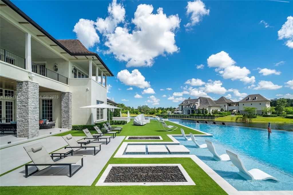 Luxurious 11 acre estate with twin french country mansions and private lake in fort lauderdale florida listed at 47 million 88