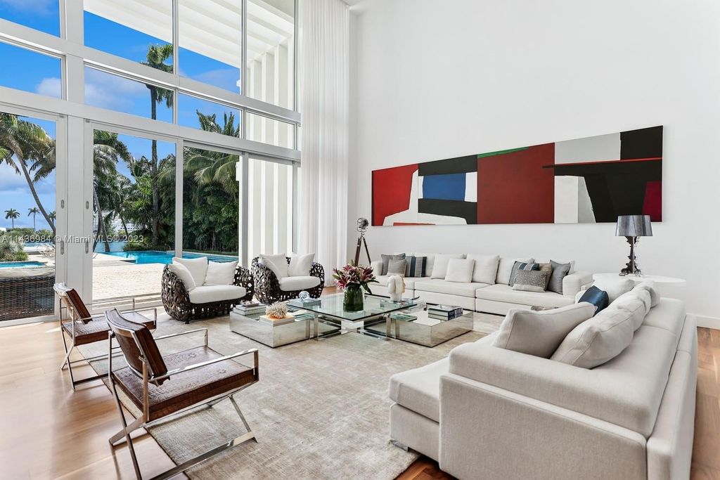 Modern estate redefines luxury living in miami beach asking for 43 million 10