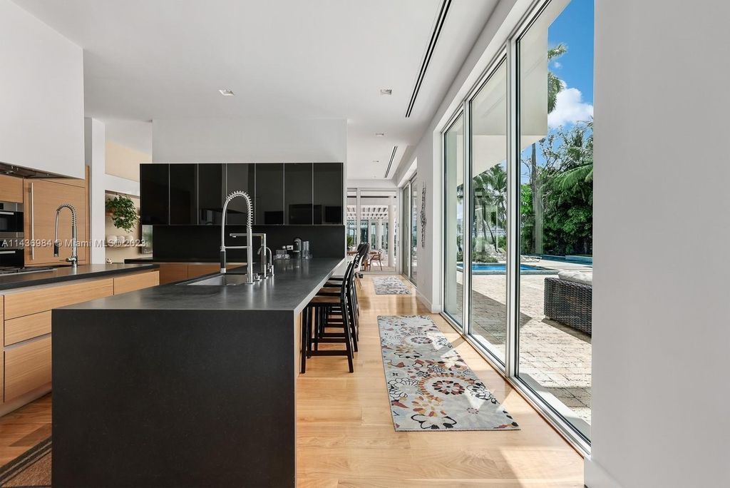 Modern estate redefines luxury living in miami beach asking for 43 million 16