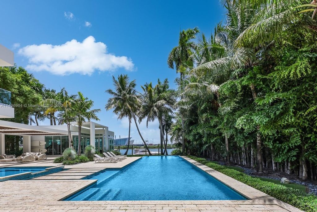 Modern estate redefines luxury living in miami beach asking for 43 million 48