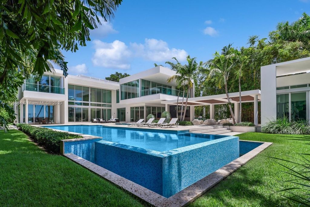 Modern estate redefines luxury living in miami beach asking for 43 million 49