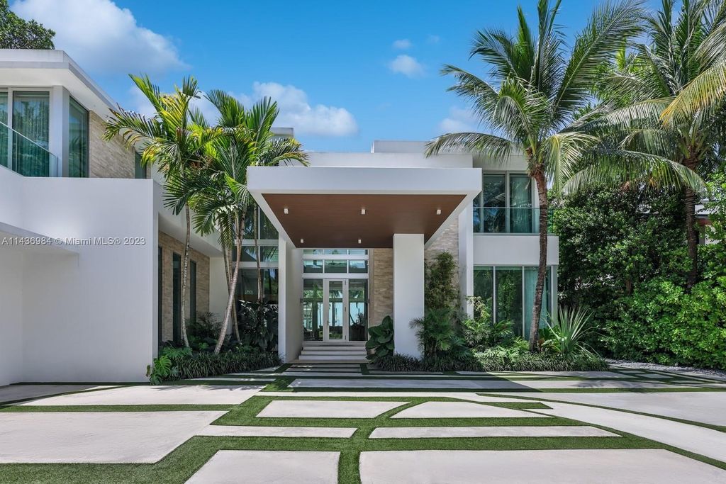 Modern estate redefines luxury living in miami beach asking for 43 million 5
