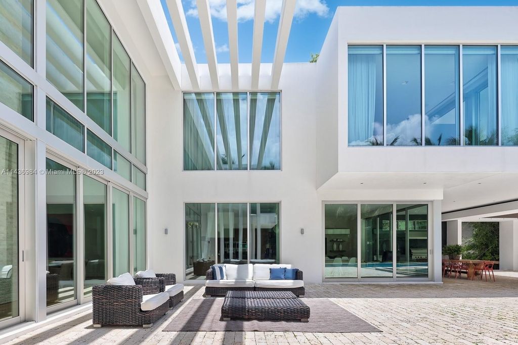 Modern estate redefines luxury living in miami beach asking for 43 million 53