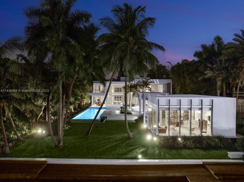 Modern estate redefines luxury living in miami beach asking for 43 million 61